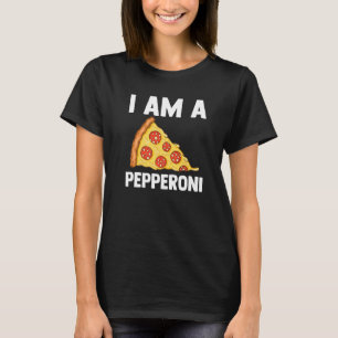 Camiseta Mens Eu Sou Um Pepperoni Perfeito Peppero De Refei