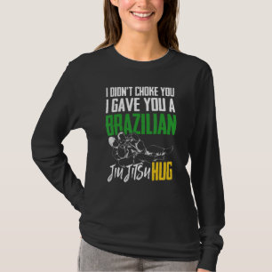 Camiseta Mens Eu Te Chocei Eu Te Dei Um Jiu Brasileiro