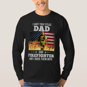 Camiseta Mens Eu Tenho Dois Títulos Pai E Distantes De Bomb