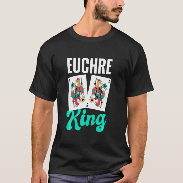 Camiseta Mens Euchre King (Frente)