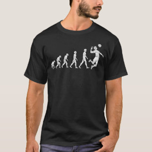 Camiseta Mens Evolution Excelente de Voleibol Oferece Mulhe