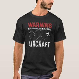 Camiseta Mens Fala Sobre Piloto De Aeronaves E Piloto De Av
