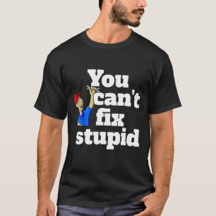 Camiseta Mens Fashion, VOCÊ NÃO CONSEGUE CONSERTAR novidade