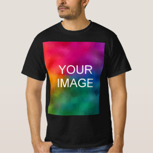 Camiseta Mens Fechando Adicionar Imagem Logotipo Modelo