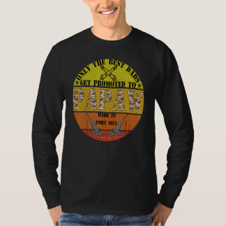 Camiseta Mens Feitos Em Forte Sill Grumpy Velho Campo Veter
