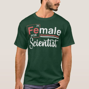 Camiseta Mens Female Science Premium