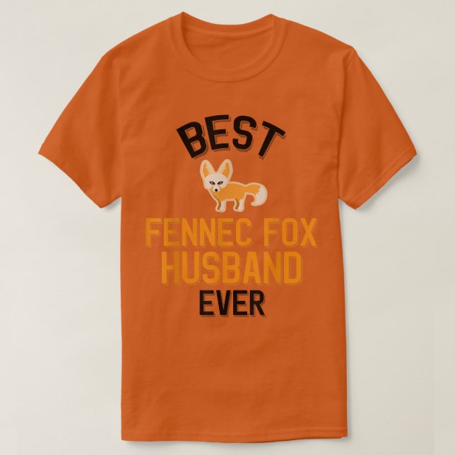 Camiseta Mens Fennec Fox Husband T Shirt (Frente do Design)