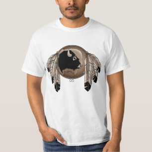 Camiseta Mens First Nation Metis Wildlife