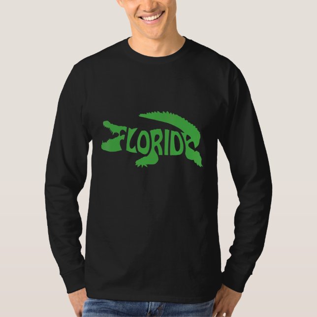 Camiseta Mens Florida Alligator (Frente)