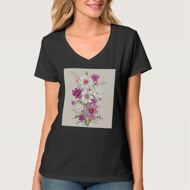 Camiseta Mens flowers blossom floral flower bouquet flowers (Frente)