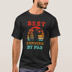 Camiseta Mens For Fathers Day Best Stepfather By Par Golfin