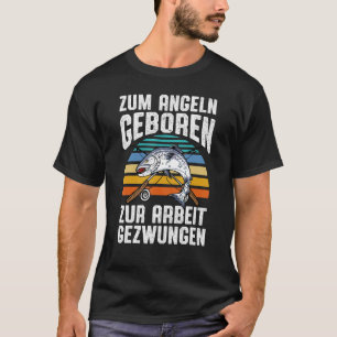 Camiseta Mens Forçados A Nascer De Anglas Para Trabalhar Na
