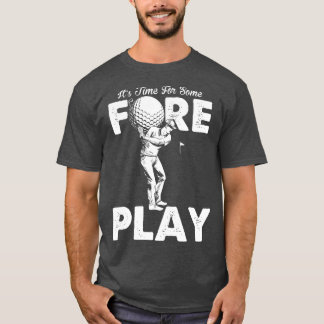 Camiseta Mens Foreplay Innuendo Humor Adulto De Golfe Engra