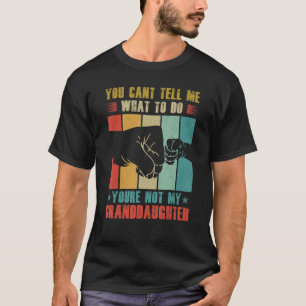 Camiseta Mens Forever Pai Ts Você não é minha neta