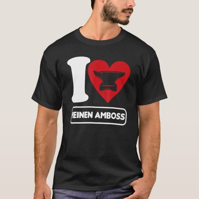 Camiseta Mens Forjando Arte Blacksmith Anvil Forjando H (Frente)