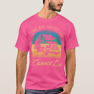Camiseta Mens Freight Motorck Diz Para Um Caminhoneiro1894