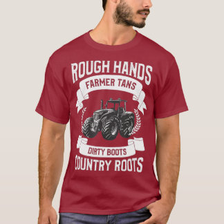 Camiseta Mens Funny Agriculture Farming Fazenda Cote