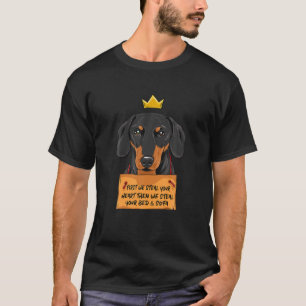 Camiseta Mens Funny Dachshund Cute Weiner Cão