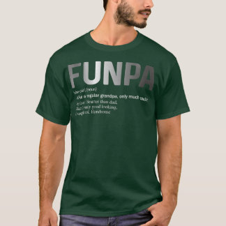 Camiseta Mens Funny Funpa Definition Like A Regular Grandpa