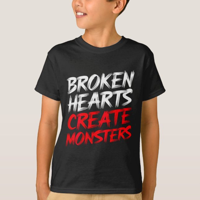 Camiseta Mens Funny Gym Saying Valentine's Broken Hearts Mo (Frente)