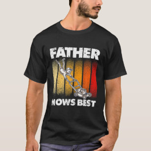 Camiseta Mens Funny Lawn Lover Para Pai Padre Mows B