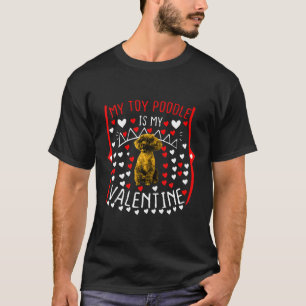 Camiseta Mens Funny Poodle Quote Cool Is My Valentine Day P
