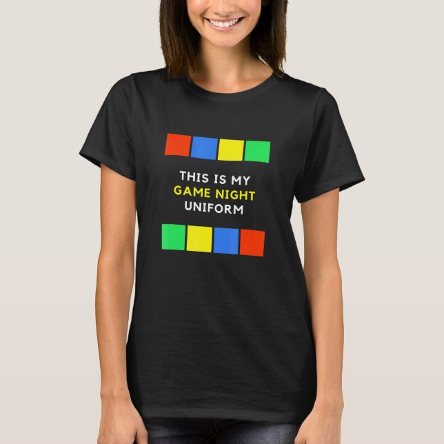 Camiseta Mens Game Night (Frente)