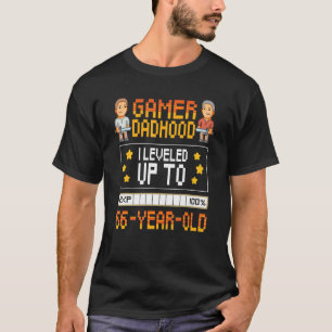 Camiseta Mens Gamer Dadhood Levou Até 66 Anos De Idade
