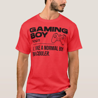 Camiseta Mens Gaming Boy Noun Definition Video Game Player