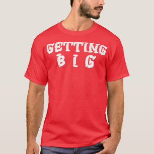 Camiseta Mens ganhando Malhação de ginástica grande