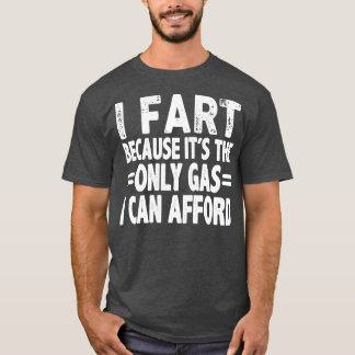 Camiseta Mens Gas Price Memória Engraçada Pun Humor Piada S