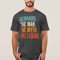 Mens Gerhard O Homem O Mito A Lenda Primeiro