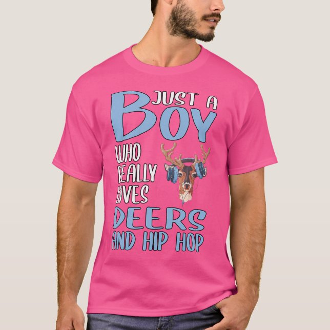 Camiseta Mens Gift Apenas Um Menino Que Ama Verdadeiramente (Frente)