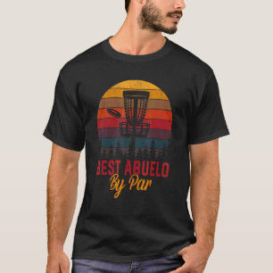 Camiseta Mens Golf Melhor Abuelo Do Par Avô Golfer Pai