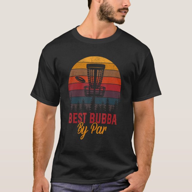 Camiseta Mens Golf Melhor Bubba De Par Vovô Golfer Padre (Frente)