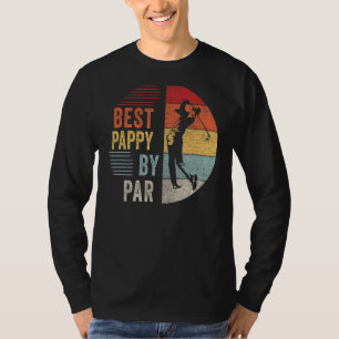 Camiseta Mens Golf Melhor Pappy Do Par Vovô Golfer Padre