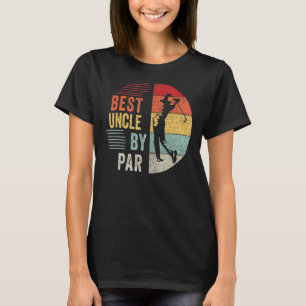 Camiseta Mens Golf Melhor Tio por Par Pai Golfer do Pai