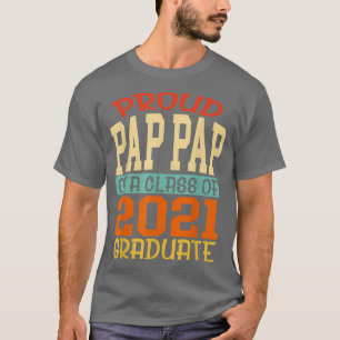 Camiseta Mens Graduation Class Family Proud Pap Pap Of A