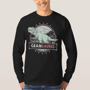 Camiseta Mens GramSaurus Grande Ideia para Mulheres Dia de