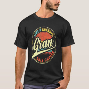 Camiseta Mens Gran Como Um Avô Só Mais Frio