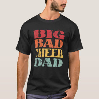 Camiseta Mens Grande Pai Mau Cheer Líder Pai do Pai