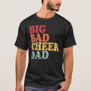 Camiseta Mens Grande Pai Mau Cheer Líder Pai do Pai