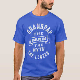 Camiseta Mens Grandpap O Man Myth Legend Gift