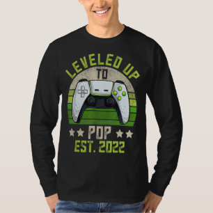 Camiseta Mens Gravidez Anúncio Papá Jogos Levados U