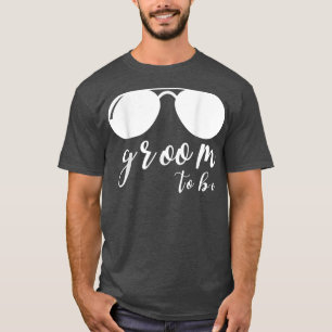 Camiseta Mens Groom To BeWedding PartyGroom