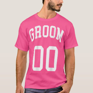 Camiseta Mens GroomBachelor PartyThrowback DesignWed