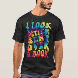 Camiseta Mens Groovy, Eu Pareço Melhor Curvado Sobre Um Tie