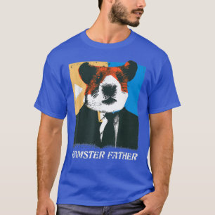 Camiseta Mens Hamster Padre Hamster No Fato Rodent Lover