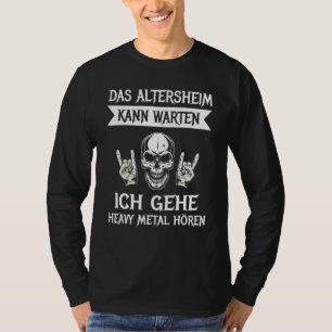 Camiseta Mens Heavy Metal Death Music Old Home Chip Fork