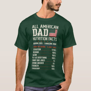 Camiseta Mens Husband Fathers Day 4th Of July All American